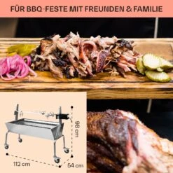 Sauenland Spanferkelgrill Mit Elektromotor Drehspieß -Der Grillgarten Winkels 10026798 de 0006 usp