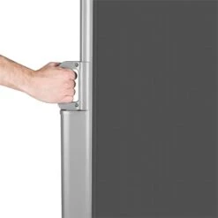 Bari 316 Seitenmarkise Seitenrollo 300x160cm Aluminium Anthrazit -Der Grillgarten Winkels 10028008 yy 0004 titel Blumfeldt Bari 316 Seitenmarkise