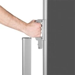 Bari 316 Seitenmarkise Seitenrollo 300x160cm Aluminium Anthrazit -Der Grillgarten Winkels 10028008 yy 0005 titel Blumfeldt Bari 316 Seitenmarkise