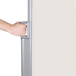 Bari 320 Seitenmarkise Seitenrollo 300x200cm Aluminium Creme -Der Grillgarten Winkels 10028019 yy 0004 titel Blumfeldt Bari 320 Seitenmarkise