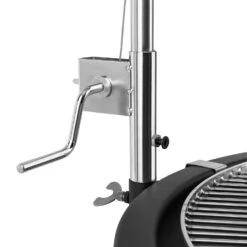 Delion Galgen-Schwenkgrill Feuerschale Ø80cm Hochfuß Seilzug Edelstahl -Der Grillgarten Winkels 10028487 yy 0008 logo
