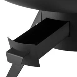 Delion Galgen-Schwenkgrill Feuerschale Ø80cm Hochfuß Seilzug Edelstahl -Der Grillgarten Winkels 10028487 yy 0010 logo