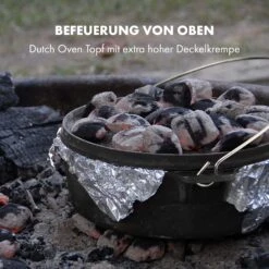 Hotrod 85 Dutch Oven BBQ-Topf 9 Qt / 8,5 Liter Gusseisen Schwarz -Der Grillgarten Winkels 10029167 de 0005 logo