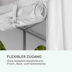 Sommerfest 5x8m 500 G/m² Partyzelt Festzelt PVC Wasserdicht Verzinkt -Der Grillgarten Winkels 10029439 de 0007 logo