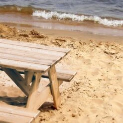 Picknicker 180 Picknicktisch Gartengarnitur Tisch Bank 32mm FSC-Kiefer -Der Grillgarten Winkels 10030717 yy 0003 ambient Blumfeldt Picknicker 180 Kombibank reedit v2