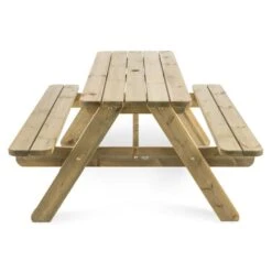 Picknicker 180 Picknicktisch Gartengarnitur Tisch Bank 32mm FSC-Kiefer -Der Grillgarten Winkels 10030717 yy 0005 titel side Blumfeldt Picknicker 180 Kombibank reedit v2