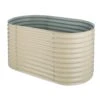 High Grow Hochbeet Gartenbeet 1,6m Zink-Alu-Beschichtung Beige -Der Grillgarten Winkels 10031114 uk 0001 titel