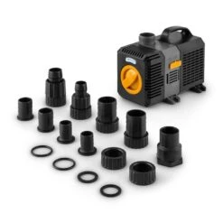 Lagoon 3000 Teichpumpe Aquarium 3000 L/h 10W Förderhöhe 2m Adapterset -Der Grillgarten Winkels 10031484 yy 0008 detail Waldbeck Lagoon 3000 Teichpumpe Aquariumpumpe