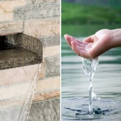 Watergate Gartenbrunnen In/Outdoor 15W Pumpe 10m Kabel Verzinkt -Der Grillgarten Winkels 10032262 yy 0004 ambient