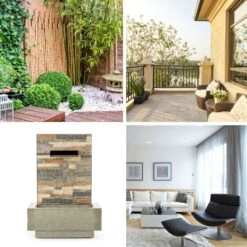 Watergate Gartenbrunnen In/Outdoor 15W Pumpe 10m Kabel Verzinkt -Der Grillgarten Winkels 10032262 yy 0007 ambient