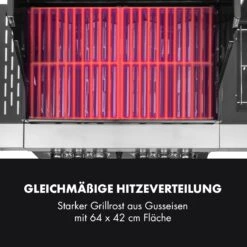 Tomahawk 4.2 SBG Gasgrill 6 Brenner 20,7 KW 64x42cm Grill Edelstahl -Der Grillgarten Winkels 10032308 de 0007 logo