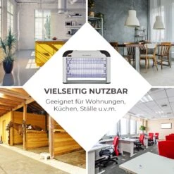 Mosquito Ex 4000 Insektenvernichter, 30 W, UV-Licht, 100 M² Wirkung -Der Grillgarten Winkels 10032465 de 0004 logo