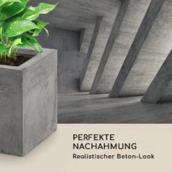 Solidflor Pflanztopf 75 X 20 X 20 Cm Fiberglas In-/Outdoor Hellgrau -Der Grillgarten Winkels 10032501 de 0008 logo