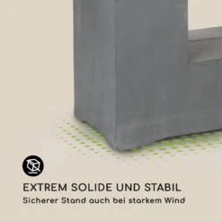 Airflor Pflanztopf 45 X 100 X 27 Cm Fiberglas In-/Outdoor Dunkelgrau -Der Grillgarten Winkels 10032502 de 0006 logo