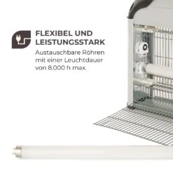 Mosquito Ex 5000 Insektenvernichter 38W UV-Licht 150m² Silber -Der Grillgarten Winkels 10032531 de 0006 logo