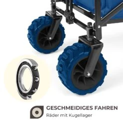 Easy Rider Bollerwagen Bis 70kg Teleskopstange Zusammenklappbar Blau -Der Grillgarten Winkels 10032542 de 0004 logo