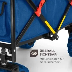 Easy Rider Bollerwagen Bis 70kg Teleskopstange Zusammenklappbar Blau -Der Grillgarten Winkels 10032542 de 0005 logo