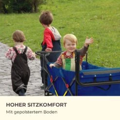 Easy Rider Bollerwagen Bis 70kg Teleskopstange Zusammenklappbar Blau -Der Grillgarten Winkels 10032542 de 0008 logo