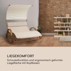 Mauritius Schwingliege Mit Dach ComfortMesh 180kg Max.wetterfest Creme -Der Grillgarten Winkels 10032587 de 0005 logo