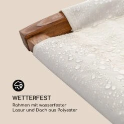 Mauritius Schwingliege Mit Dach ComfortMesh 180kg Max.wetterfest Creme -Der Grillgarten Winkels 10032587 de 0007 logo