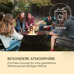 Pentos 2-in-1-Feuerschale Ø73cm Funkenschutz Ø60cm Grill Gusseisen -Der Grillgarten Winkels 10033380 de 0003 logo