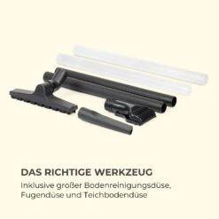 Lakeside Power Teichsauger Schlammsauger 1400W 18kPa 35l Tank Blau -Der Grillgarten Winkels 10033423 de 0009 logo