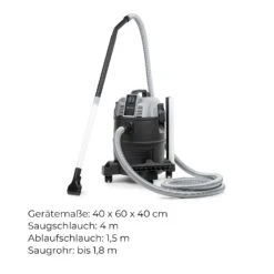 Lakeside Power Teichsauger Schlammsauger 1400W 18kPa 35l Tank Grau -Der Grillgarten Winkels 10033424 de 0010 logo