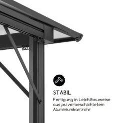 Pantheon Solid Sky Pavillon Mit Dach 3x3m Polycarbonat Aluminium -Der Grillgarten Winkels 10033455 de 0005 logo