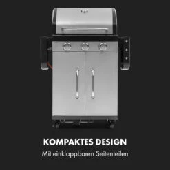 Gazooka 3.0T BBQ Grill 3x3kW Brenner 4 Rollen Edelstahl -Der Grillgarten Winkels 10033533 de 0003 logo