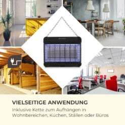 Mosquito Ex 5500 13W 150m² LEDs Auffangschale Kette Schwarz -Der Grillgarten Winkels 10033561 de 0007 logo