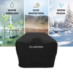 Tomahawk 3.1 S Wetterschutzhaube 300D Canvas 30/70% PE/PVC Schwarz 12 Tomahawk 3.1 S Wetterschutzhaube 300D Canvas 30/70% PE/PVC Schwarz -Der Grillgarten Winkels 10033569 yy 0005 logo Klarstein Tomahawk S Wetterschutzhaube schwarz