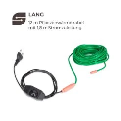 Greenwire Select 12 Pflanzenwärmekabel 12 M Mit Thermostat IP68 -Der Grillgarten Winkels 10034000 de 0007 logo