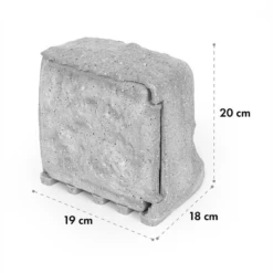 Power Rock Twilight 5 4-fach-Gartensteckdose IP44 Dämmerlichtsensor 5m -Der Grillgarten Winkels 10034693 yy 0007 logo Waldbeck Power Rock Twilight Gartensteckdose