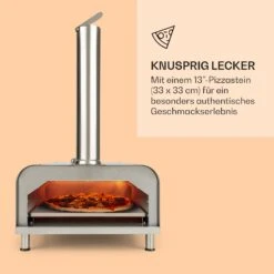 Diavolo Pizza-Pelletofen Inkl. Pizzastein Thermometer Edelstahl -Der Grillgarten Winkels 10034709 de 0003 logo