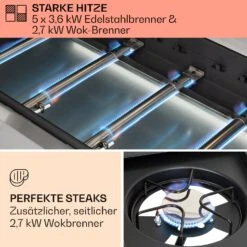 Tomahawk Gasgrill 5x3,6 KW + 2,7 KW Brenner 80x43,5 Cm Grill Edelstahl 11 Tomahawk Gasgrill 5x3,6 KW + 2,7 KW Brenner 80x43,5 Cm Grill Edelstahl -Der Grillgarten Winkels 10034712 de 0003 usp