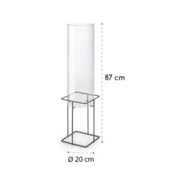 Skydive 60 Fischturm 60 Cm Ø 20 Cm Acryl Metall Transparent -Der Grillgarten Winkels 10034719 yy 0006 logo blumfeldt Skydive 60 Fischturm 20 x 87 cm