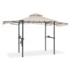 Steakhouse Wings Pavillon 244x260x152cm 160 G/m² PE Flammhemmend Stahl -Der Grillgarten Winkels 10034766 yy 0001 titel