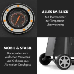 Vanquish Gasgrill 3 Edelstahlbrenner 3 X 3 KW 63,5 X 45 Cm Grillfläche -Der Grillgarten Winkels 10034805 de 0008 logo