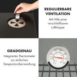 Pasadena Gas-Räuchergrill 2,5 KW Heizleistung 180 °C / 350 °F Max. -Der Grillgarten Winkels 10034818 de 0006 logo