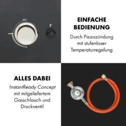 Pasadena Gas-Räuchergrill 2,5 KW Heizleistung 180 °C / 350 °F Max. -Der Grillgarten Winkels 10034818 de 0008 logo