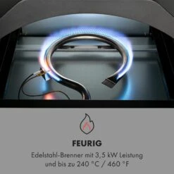 Pizzaiolo Pro Pizza-Gasgrill 76x143x66cm Schamottestein Stahl Mobil -Der Grillgarten Winkels 10034844 de 0005 logo