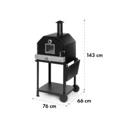 Pizzaiolo Pro Pizza-Gasgrill 76x143x66cm Schamottestein Stahl Mobil -Der Grillgarten Winkels 10034844 yy 0010 logo