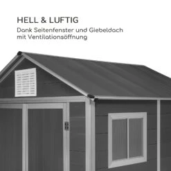 Schatzkammer Gartenschuppen UV-Schutz PVC Schloss Seitenfenster Grau -Der Grillgarten Winkels 10034925 de 0004 logo