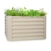 High Grow Straight Hochbeet 100x60x100cm 600l Stahl -Der Grillgarten Winkels 10035333 yy 0001 titel blumfeldt High Grow Straight 100x60x100 beige