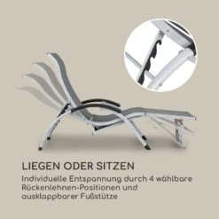 Sunnyvale Liegestuhl Mit Fußteil Aluminium 4-Stufen -Der Grillgarten Winkels 10035337 de 0004 logo