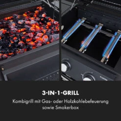 Kingsville Smoker Kombigrill Gas Kohle Smoker 13,5kW 3+1 Brenner -Der Grillgarten Winkels 10035409 de 0003 logo