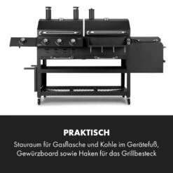Kingsville Smoker Kombigrill Gas Kohle Smoker 13,5kW 3+1 Brenner -Der Grillgarten Winkels 10035409 de 0006 logo
