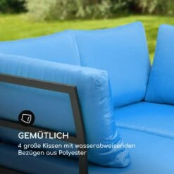 Cartagena Lounger 2 Zweisitzer Mit Tisch Stahl Polyester -Der Grillgarten Winkels 10035434 de 0005 logo