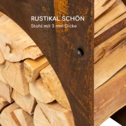 Trio Circulo Holzspeicher 55 X 160 X 30 Cm 3 Mm Stahl Regal Rostoptik -Der Grillgarten Winkels 10035767 de 0004 logo