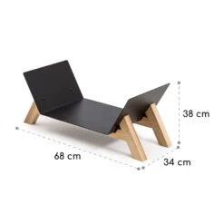 Langdon Wood Black Holzlager 68x38x34 Cm Eisen & Holz -Der Grillgarten Winkels 10035768 yy 0005 logo